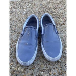 Vans Off The Wall Slip On Shoes Grey Size 6